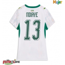 Camiseta Senegal Iliman Ndiaye #13 Primera Equipación para mujer Mundial 2026 manga corta